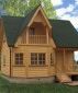 Дачный дом из бруса