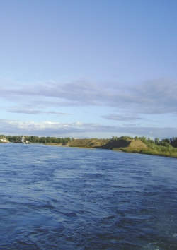 Иртыш - извилистая река