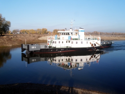 Корабль на Иртыше