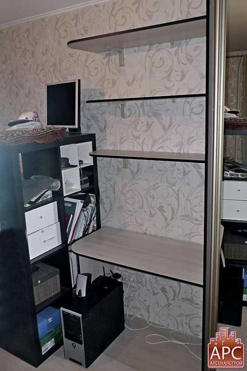 шкаф угловой двустворчатый