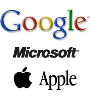 Гугл Эппл Майкрософт