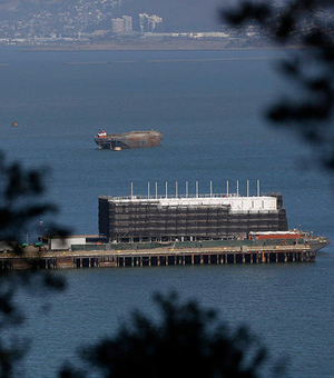 Секретная баржа Гугл