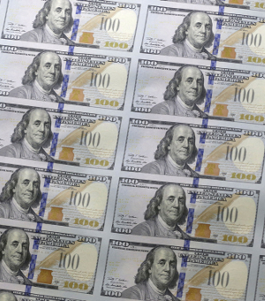 Новая 100-долларовая купюра