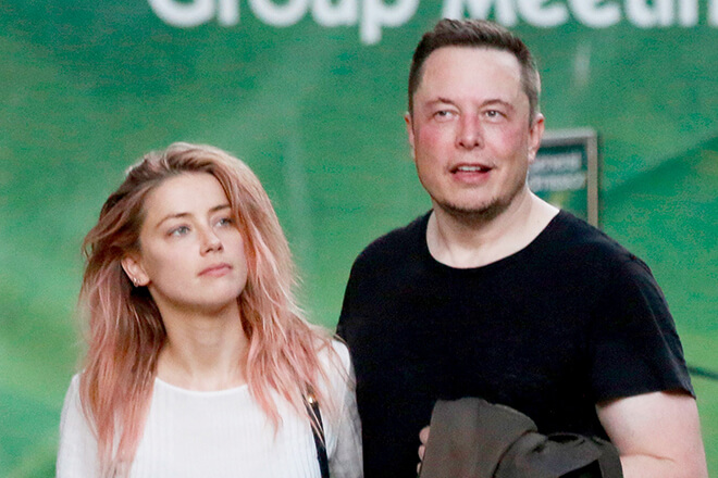 Илон Маск и Эмбер Херд