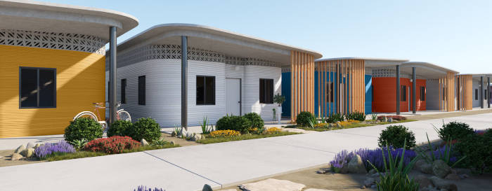 Хижины бедной деревушки в Мексике меняют на напечатанные 3D-принтером дома