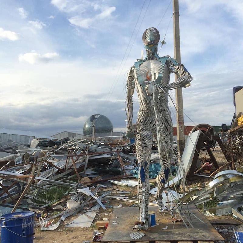 Скульптура из осколков рухнувшего перекрытия &laquo;ЭКСПО&raquo; продана