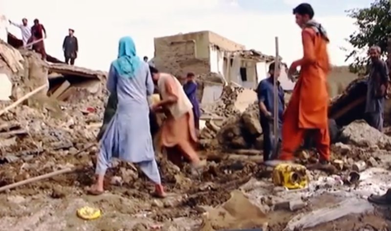 Талибы просят помочь пострадавшим от наводнения